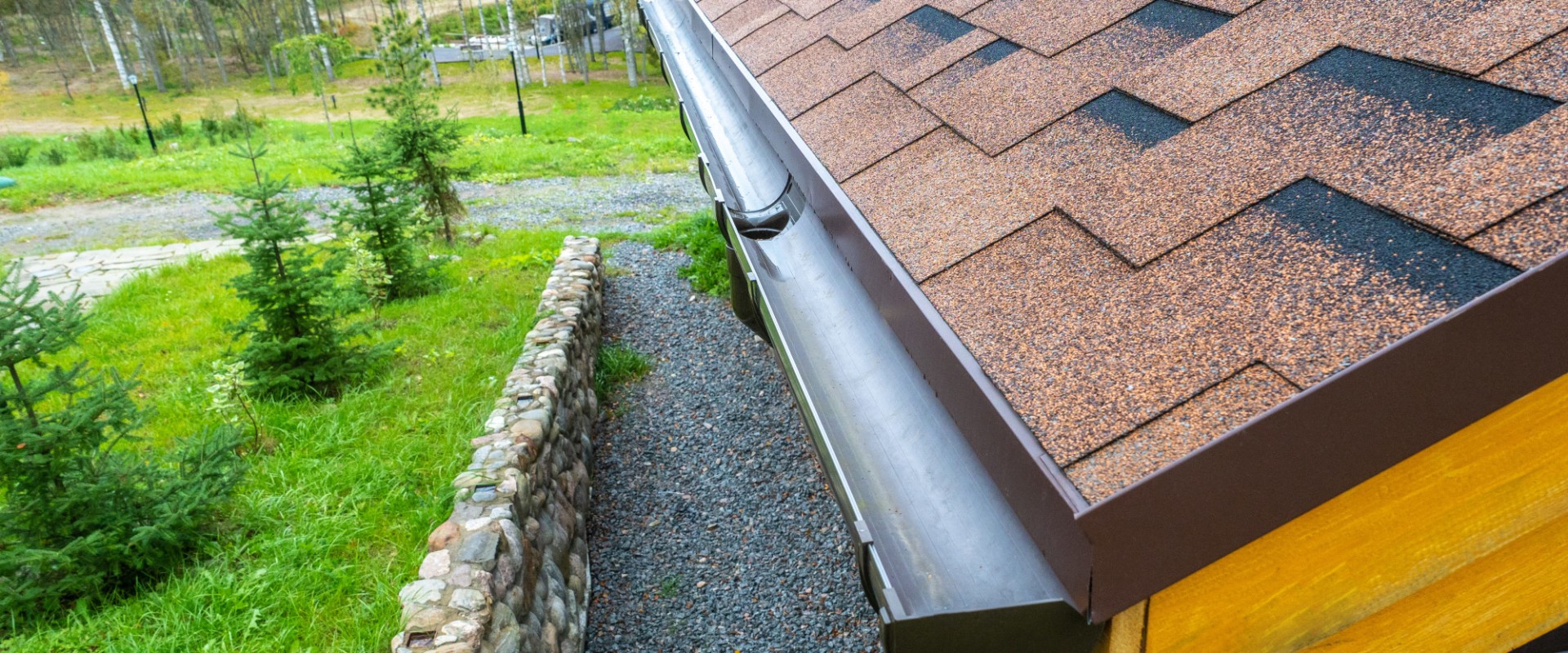 What is the advantage of seamless gutters?