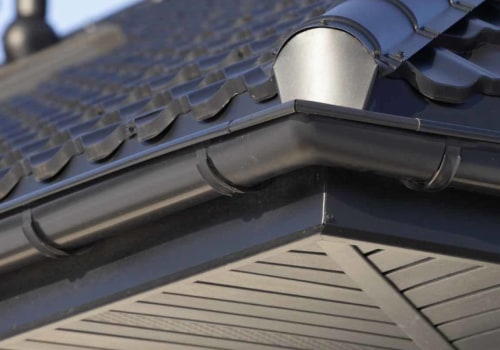 Can aluminum rain gutters be painted?